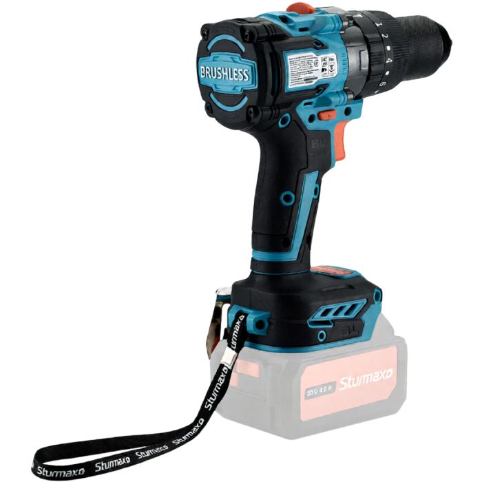 Дриль-шуруповерт STURMAX Professional CDM3203CRP без АКБ та ЗУ Патрон швидкозатискний