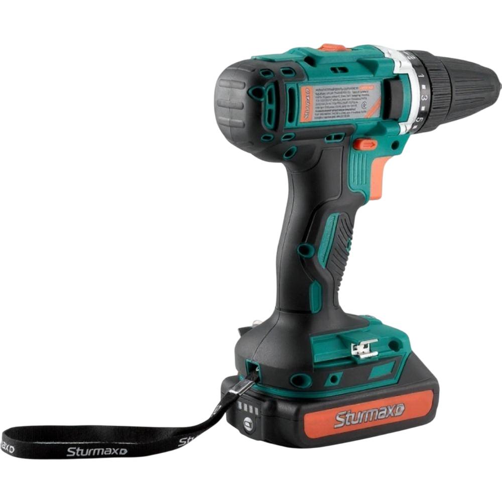 Шуруповерт STURMAX CDM3218LB Патрон швидкозатискний