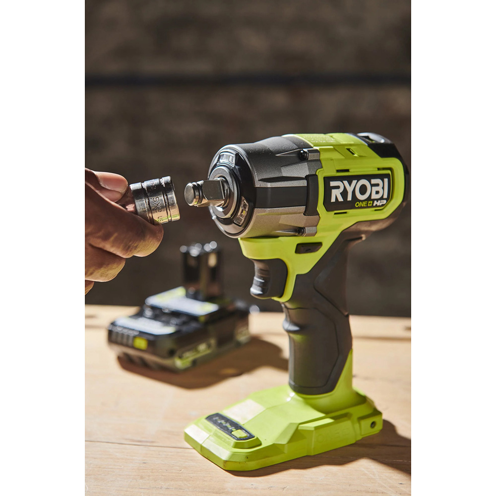 Гайковерт RYOBI ONE+ HP RIW18C-0 (5133005898) Тип живлення акумулятор