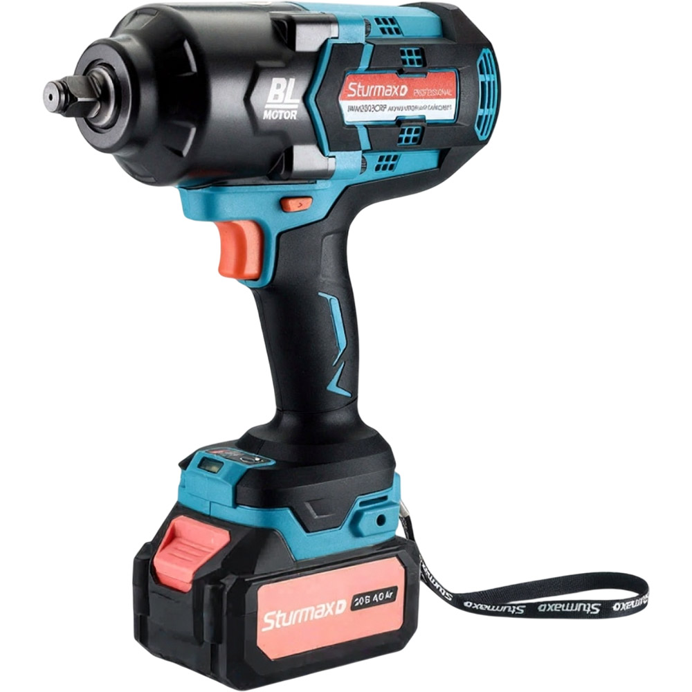 Гайковерт STURMAX IWM3203CRP без акумулятора Тип живлення акумулятор