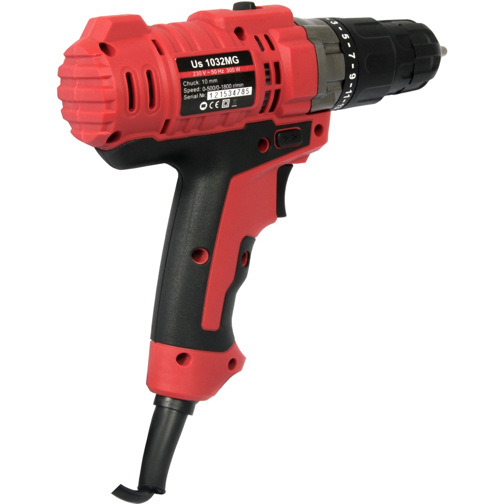 Дриль-шуруповерт VITALS Master Us 1032MG Dual Speed Pro+ (51492) Тип живлення мережа