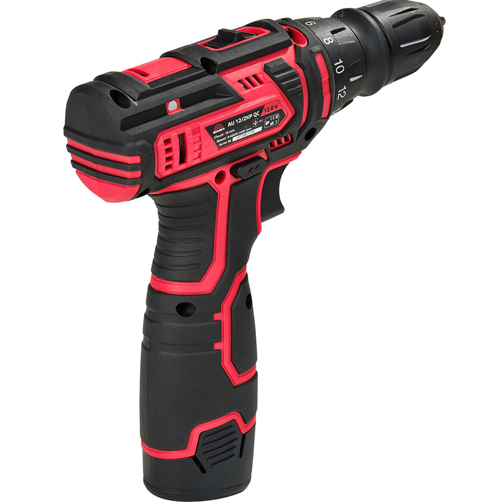 Фото Дриль-шуруповерт VITALS AU 12/2KP QC Red (141916)