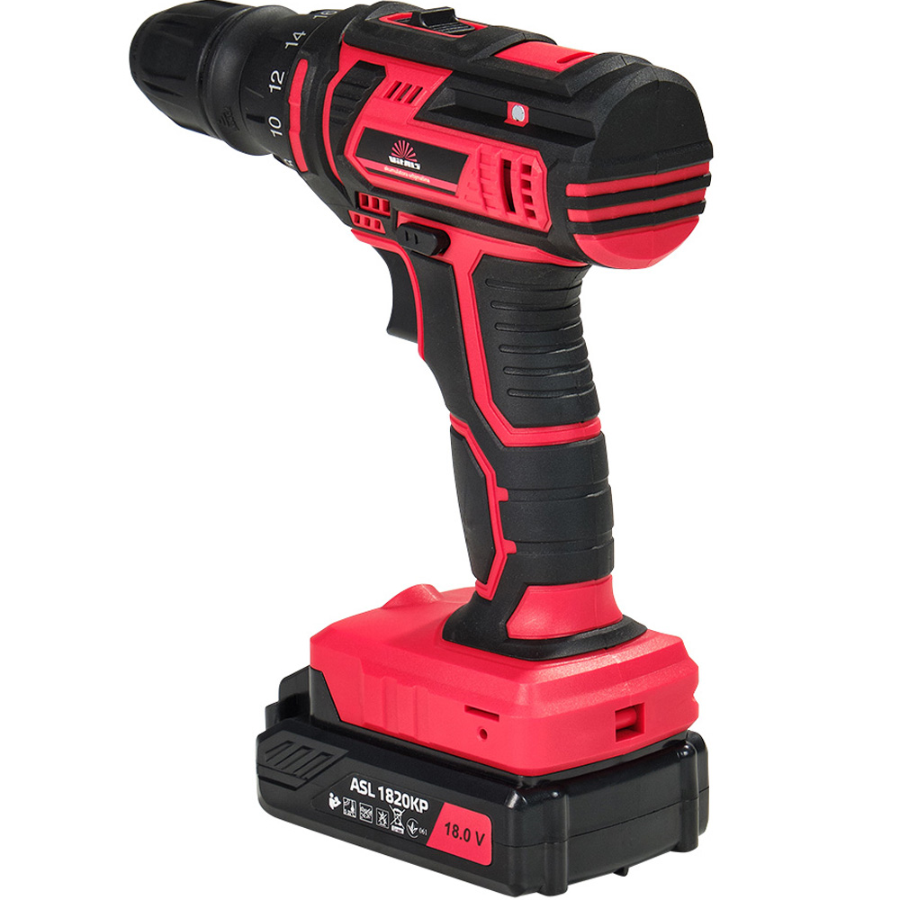 Фото Дриль-шуруповерт VITALS AU 18/2KP QC Red (141917)