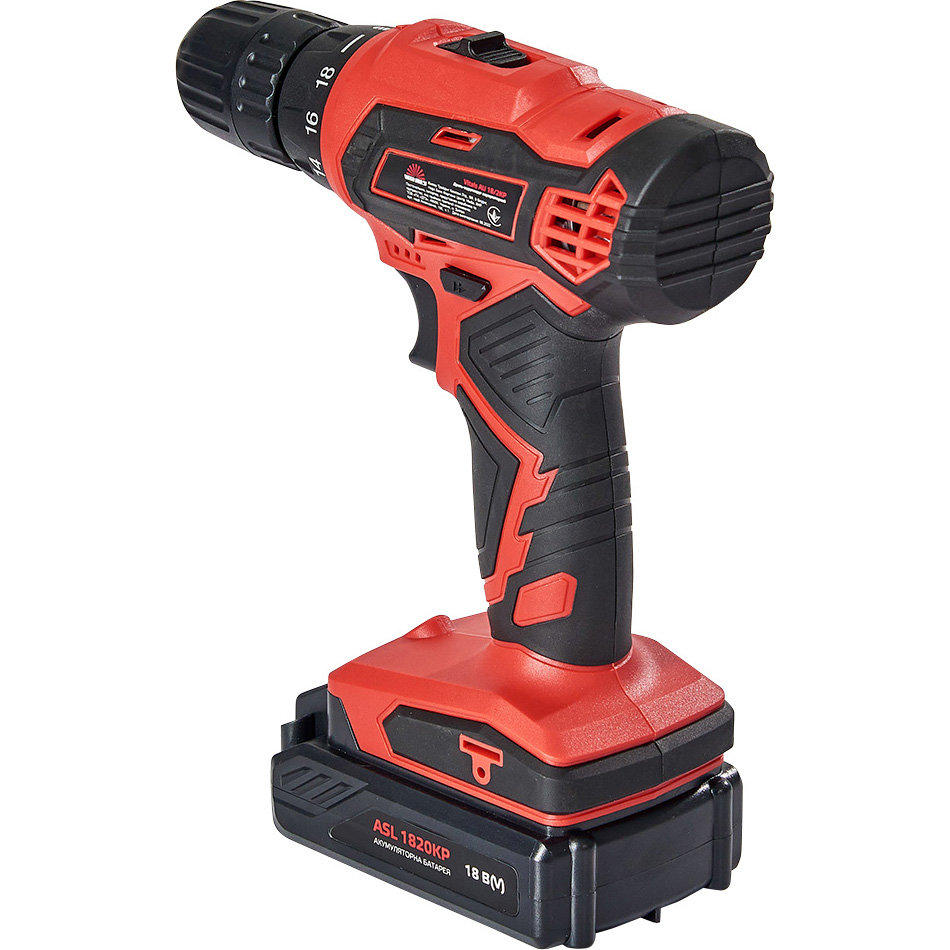 Дрель-шуруповерт VITALS AU 18/2KP Патрон быстрозажимной