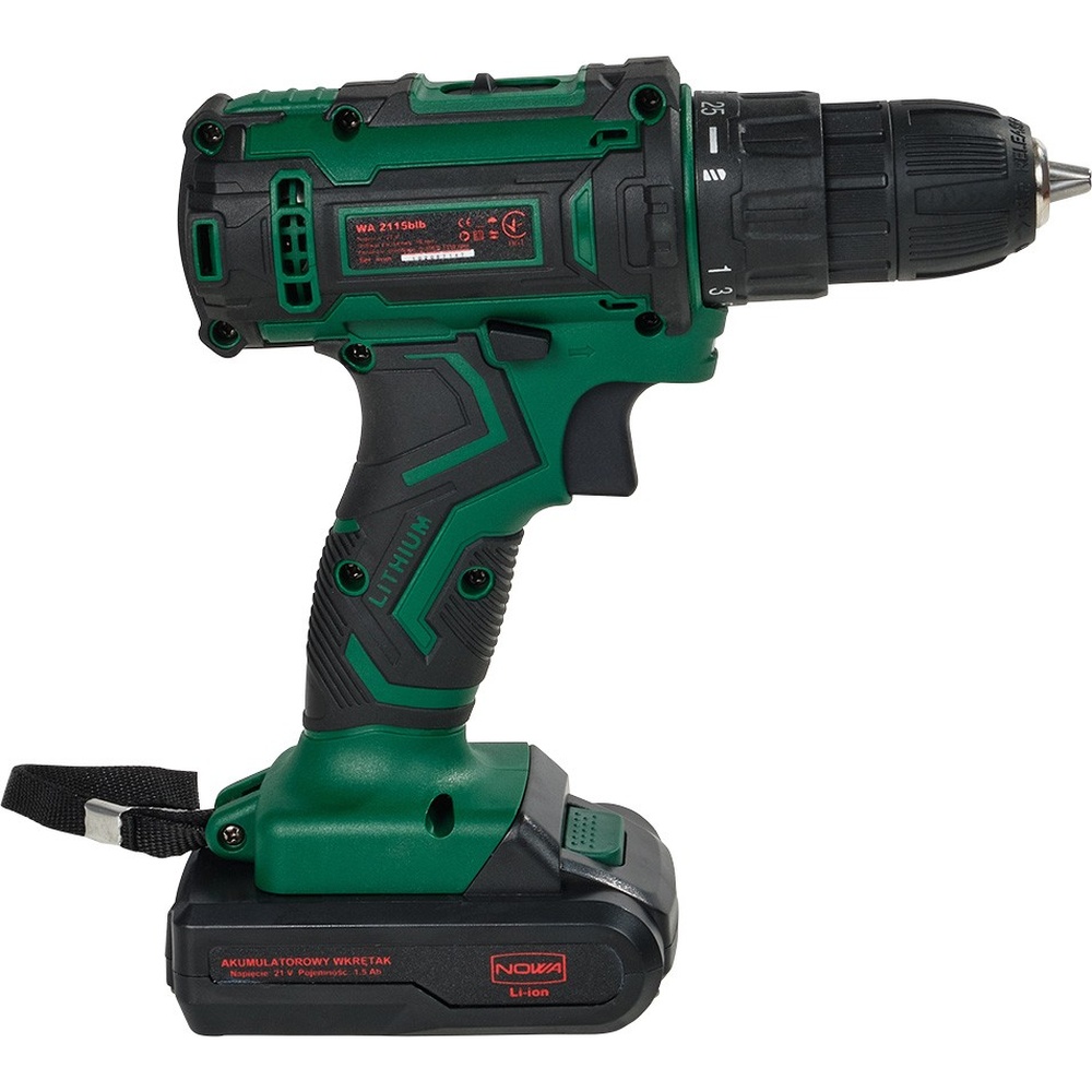 Дрель-шуруповерт NOWA WA2115blb (145710) Патрон быстрозажимной