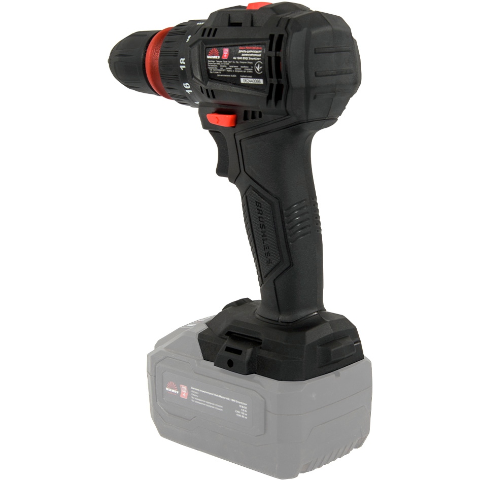 Зовнішній вигляд Дриль-шуруповерт VITALS Professional AU 1840 BSQC SmartLine+ (212052) без АКБ та ЗУ