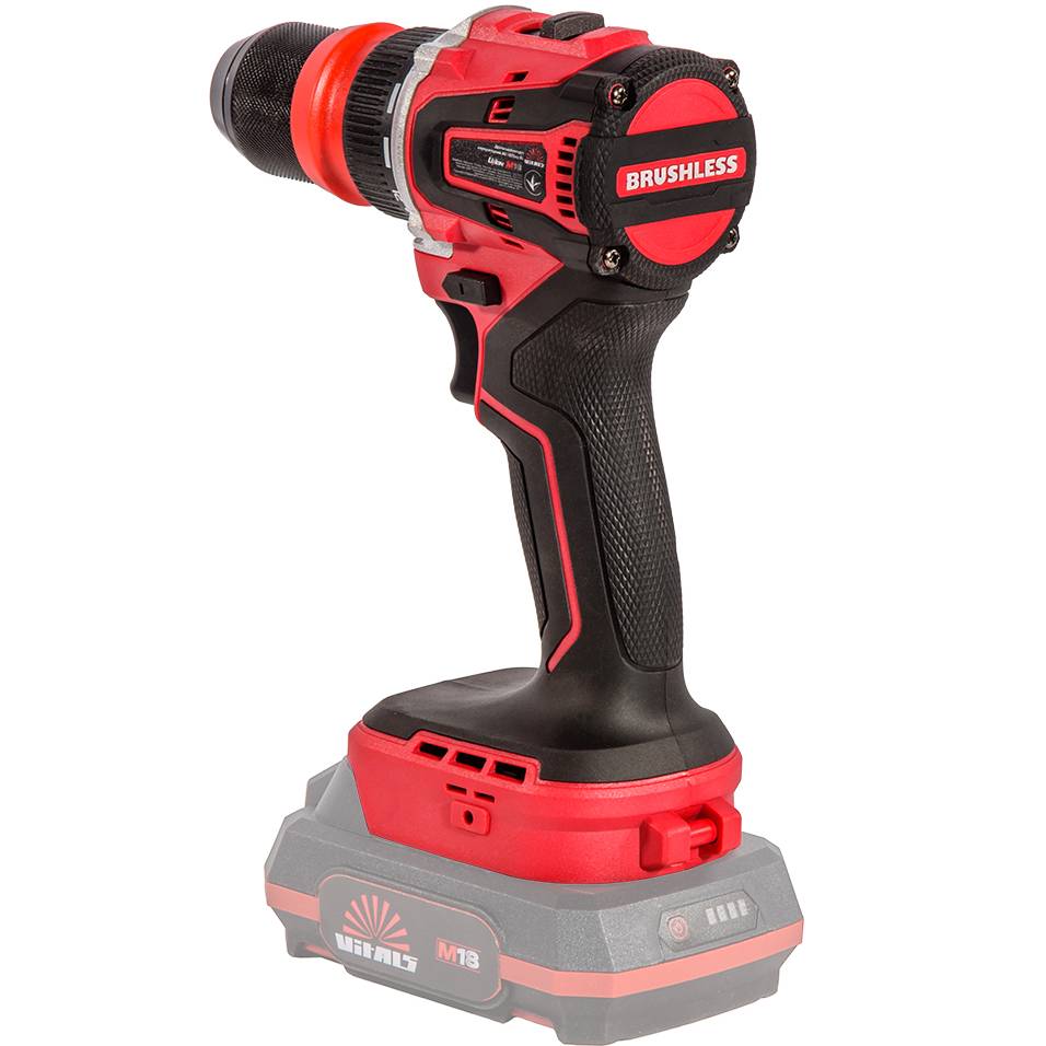 Дриль-шуруповерт VITALS Master AU 1835aq BL (235976) Патрон швидкозатискний