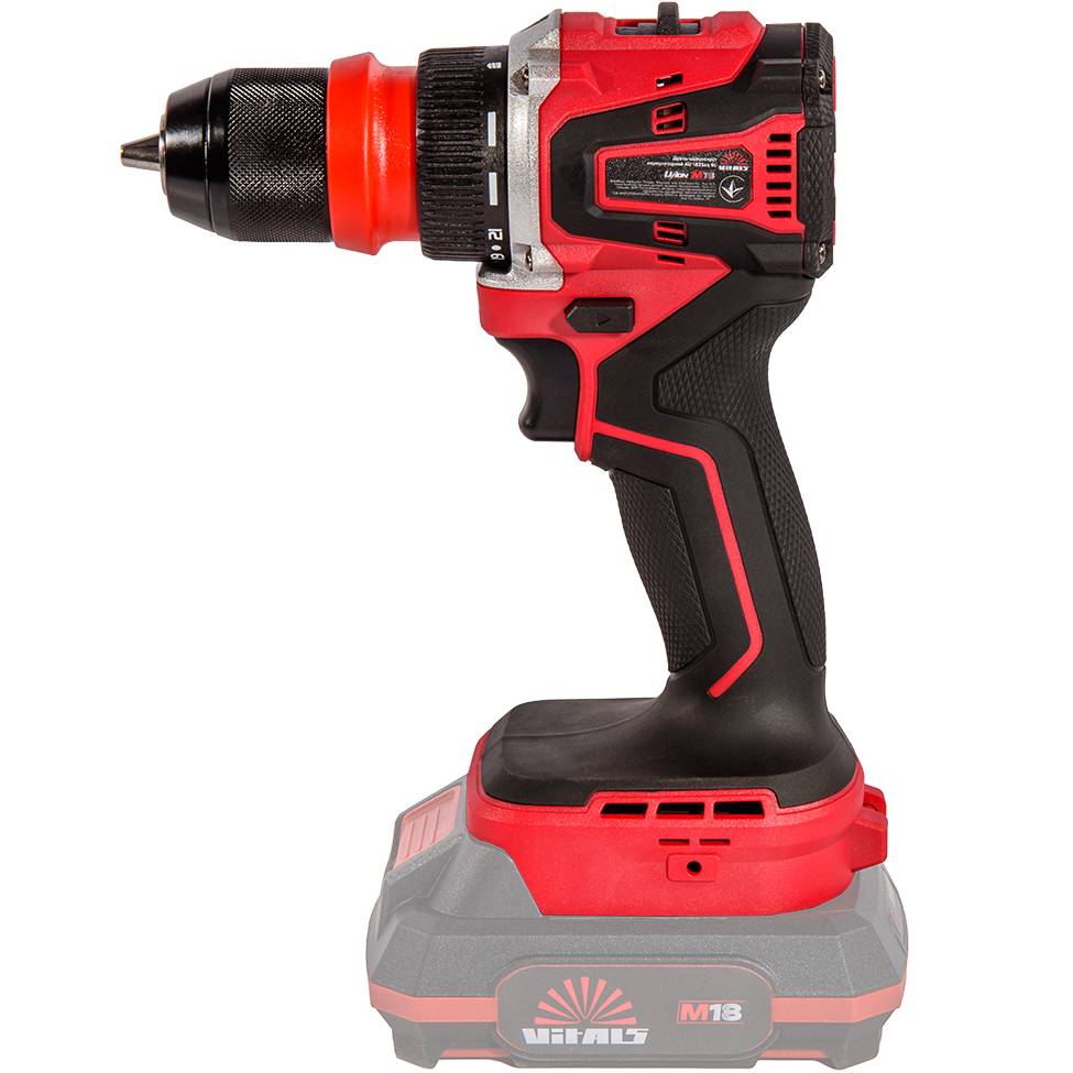 Дриль-шуруповерт VITALS Master AU 1835aq BL (235976) Додатково Напруга 18В; IP20; Системи захисту: від випадкового запуску, від перегріву;