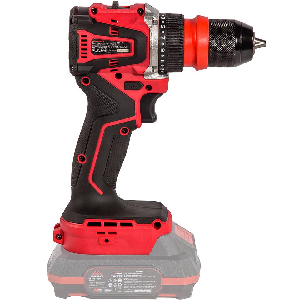 Дриль-шуруповерт VITALS Master AU 1835aq BL (235976) Аксесуари в комплекті кейс