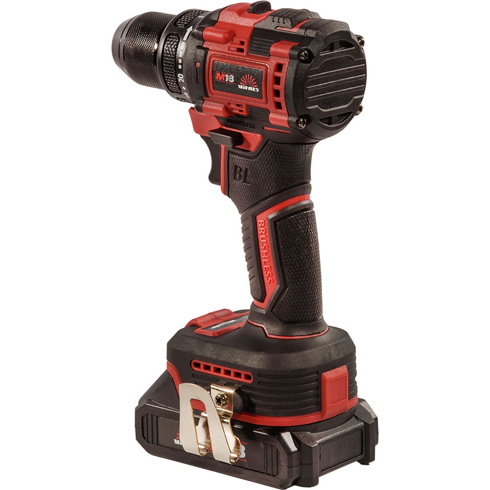 Дриль-шуруповерт VITALS Master AU 1832c BL Kit (235330) Тип живлення акумулятор