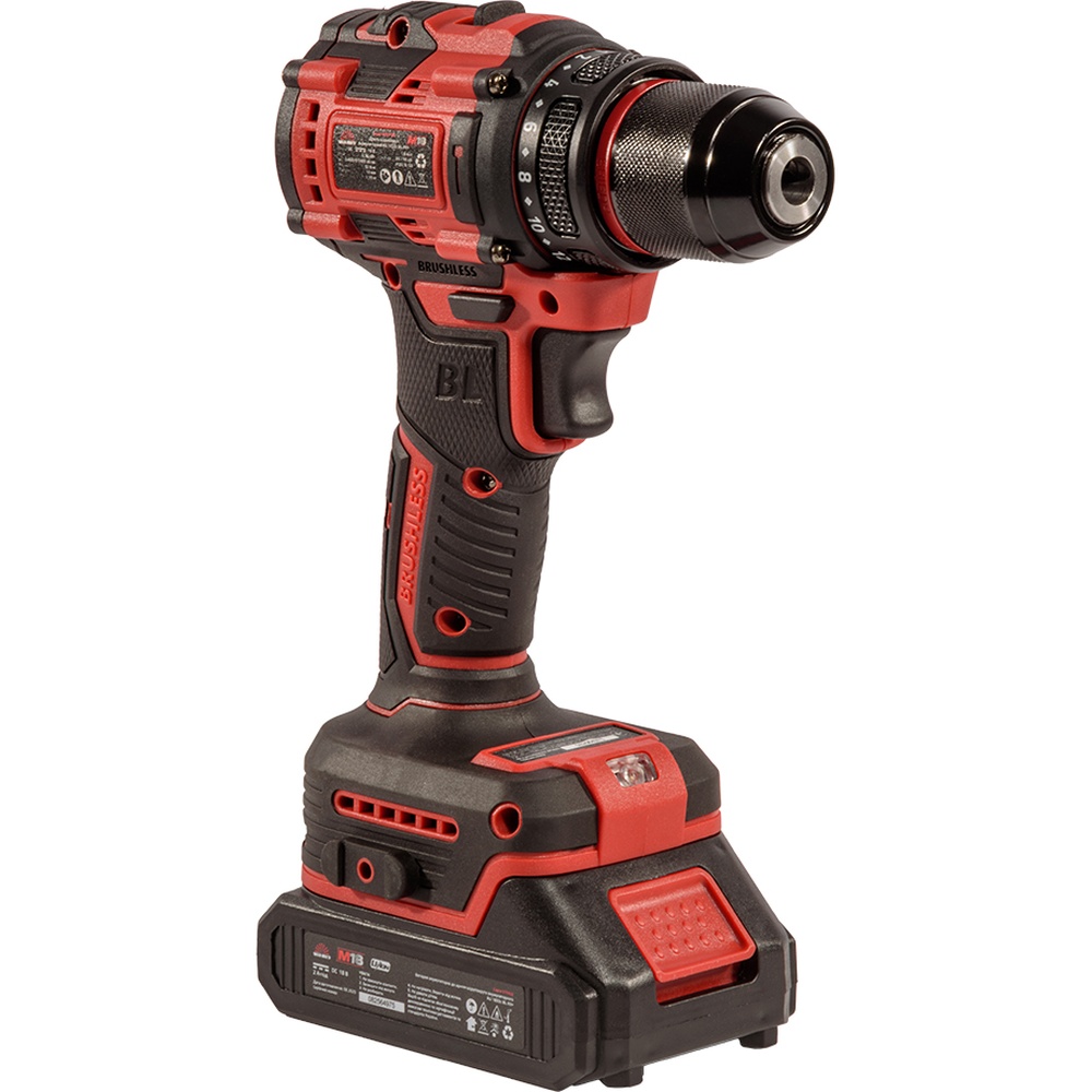 Зовнішній вигляд Дриль-шуруповерт VITALS Master AU 1832c BL Kit+ (235331)