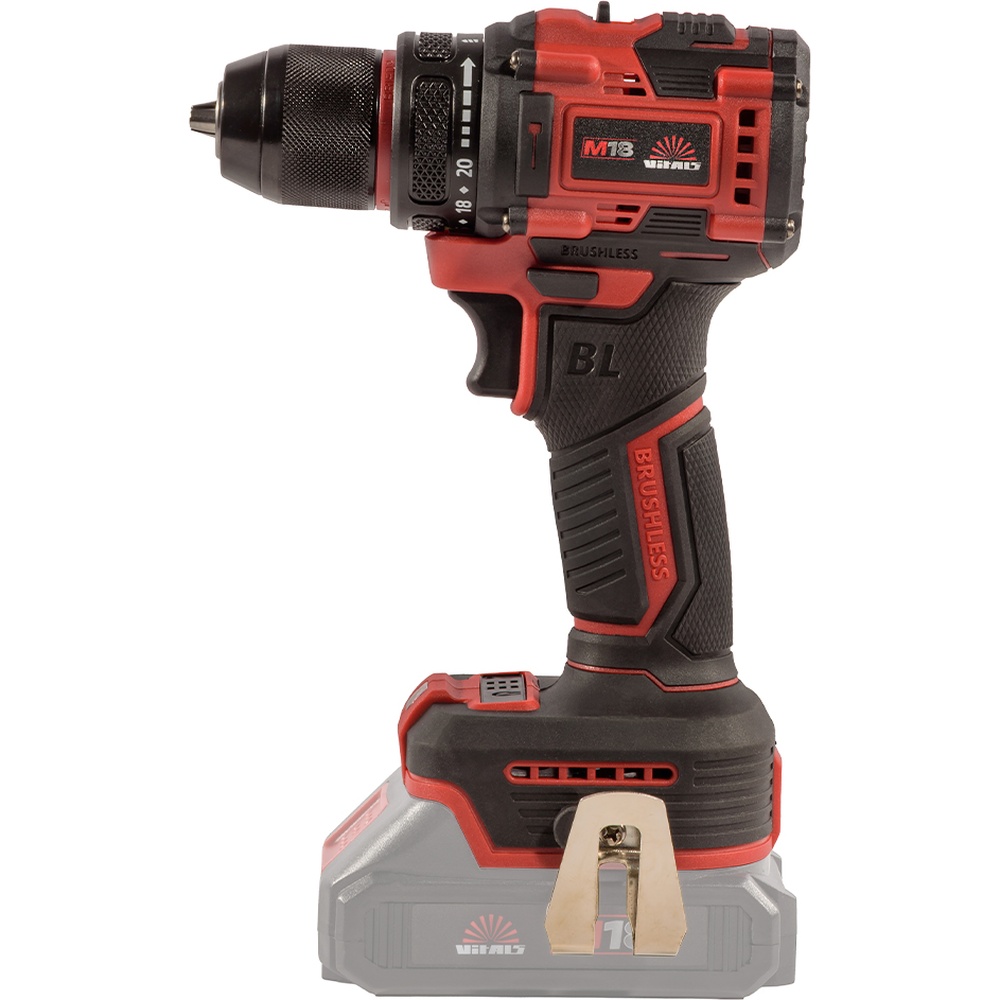 Дриль-шуруповерт VITALS Master AU 1832c BL без АКБ та ЗУ (235329) Патрон швидкозатискний