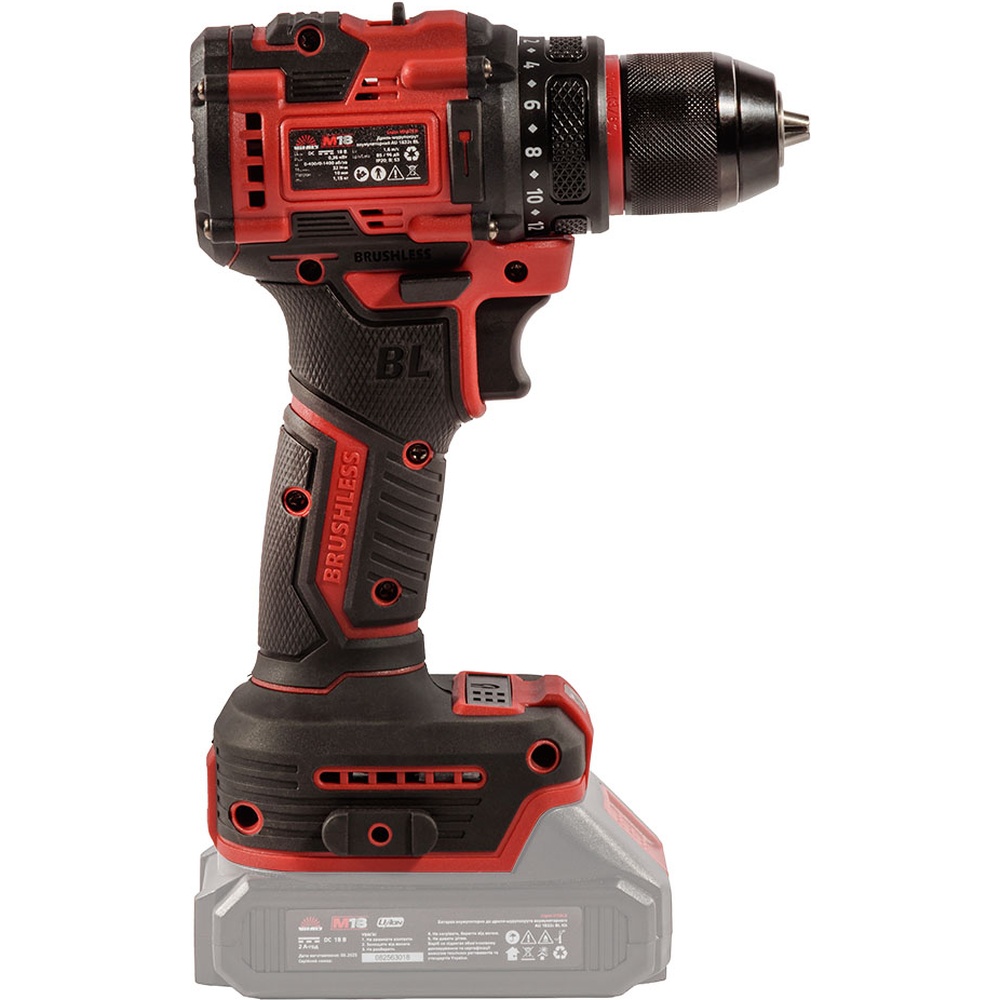 Зовнішній вигляд Дриль-шуруповерт VITALS Master AU 1832c BL без АКБ та ЗУ (235329)