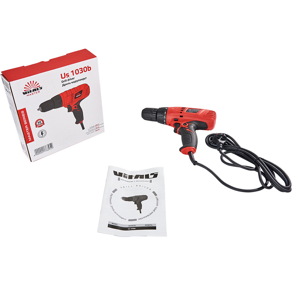 Фото Дриль-шуруповерт VITALS Master Us 1030b (176895)