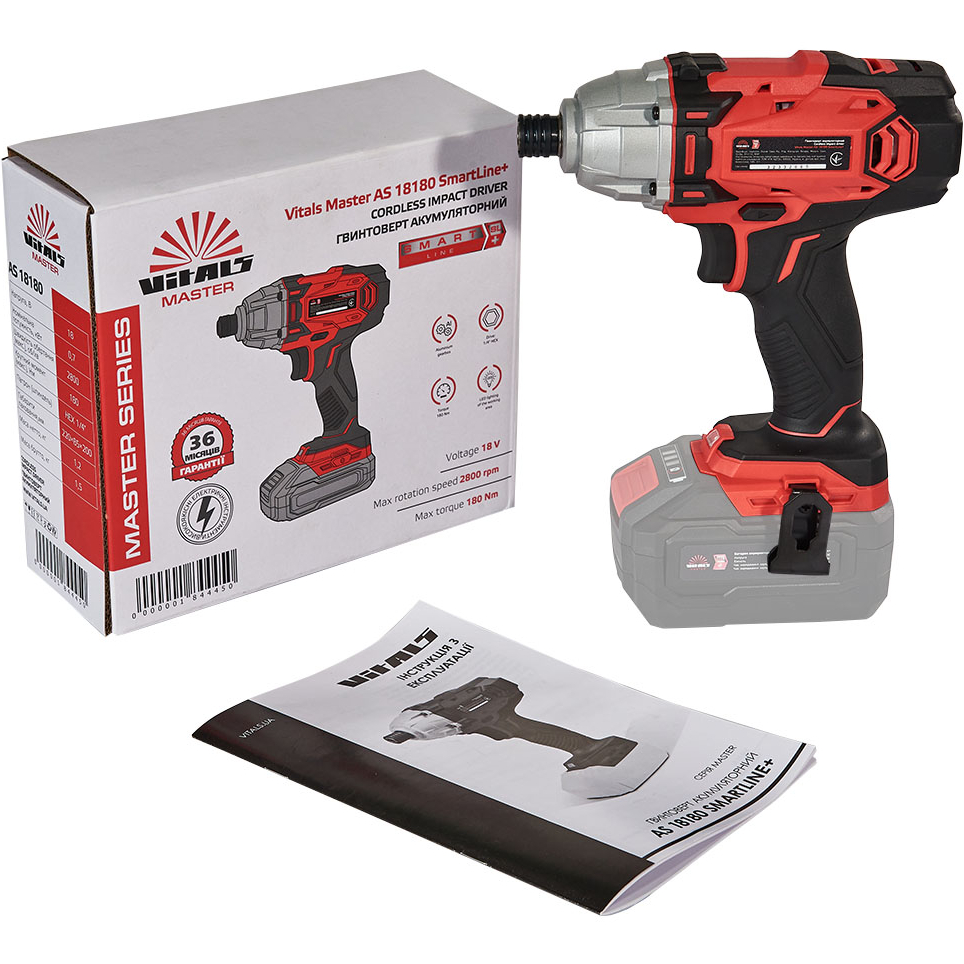 Покупка Винтоверт VITALS Master AS 18180 SmartLine+ (184445)