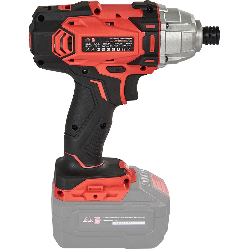 Винтоверт VITALS Master AS 18180 SmartLine+ (184445) Напряжение аккумулятора 18