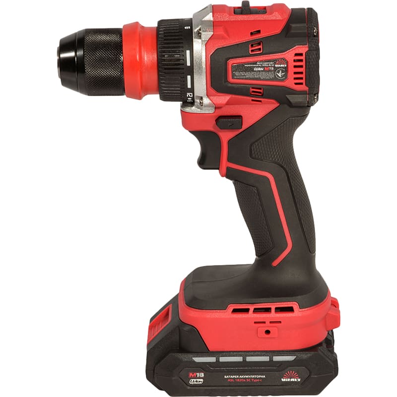 Дриль-шуруповерт VITALS Master AU 1835aq BL Kit (235977) Патрон швидкозатискний