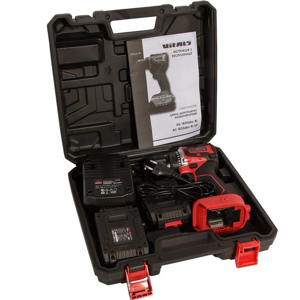 У Фокстрот Дриль-шуруповерт VITALS Master AU 1835abc BL Kit (235979)