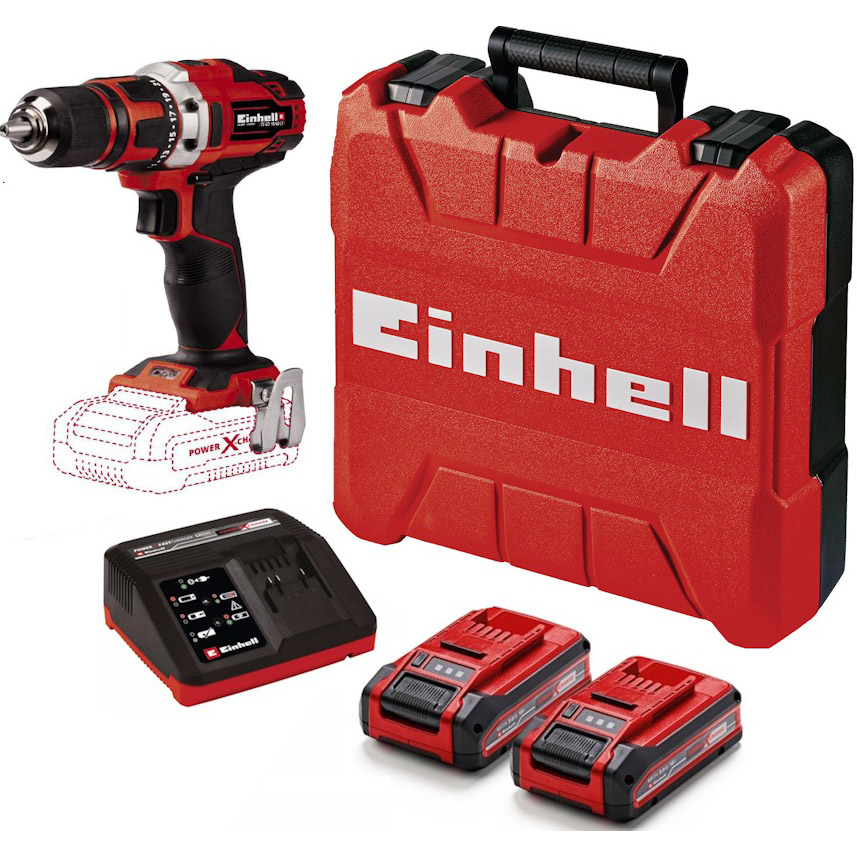 Замовити Шуруповерт EINHELL TE-CD18/40LiKit PXC (4513925-16)