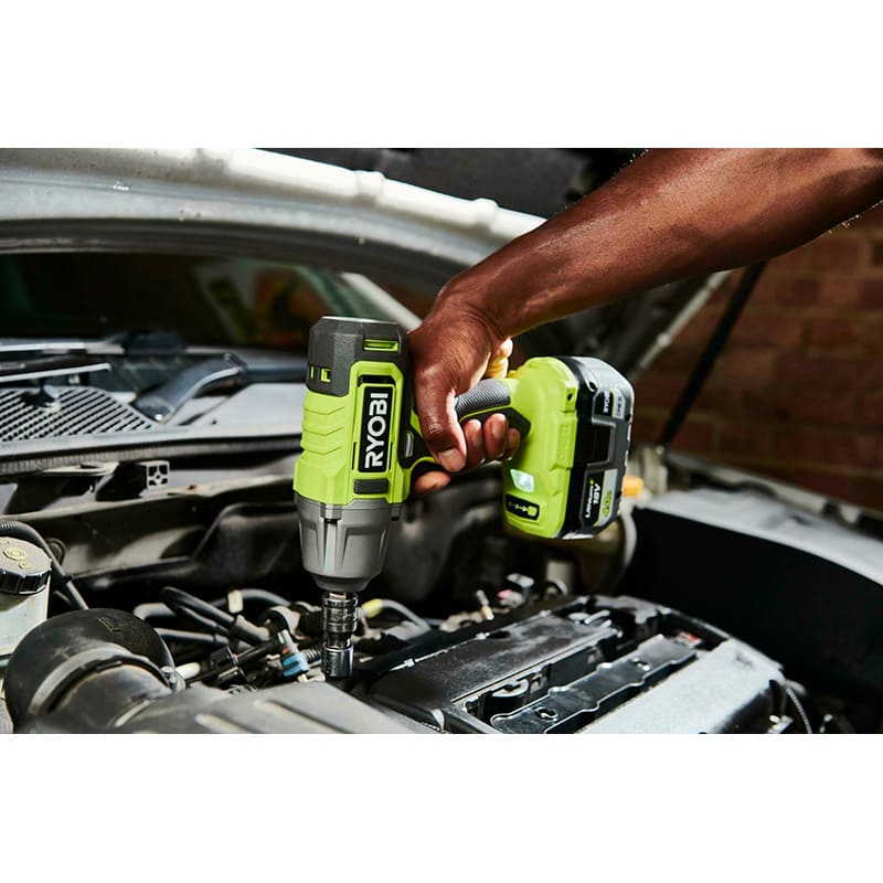 Гайковерт RYOBI ONE+ RIW18-1C20SA3 (5133005664) Тип живлення акумулятор