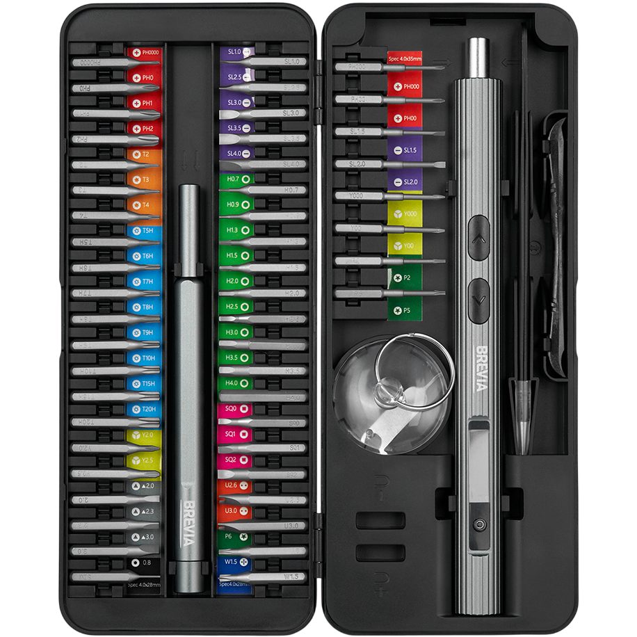 Електровикрутка BREVIA з набором біт 58 в 1 (55058EPC) Тип акумулятора Li-Ion