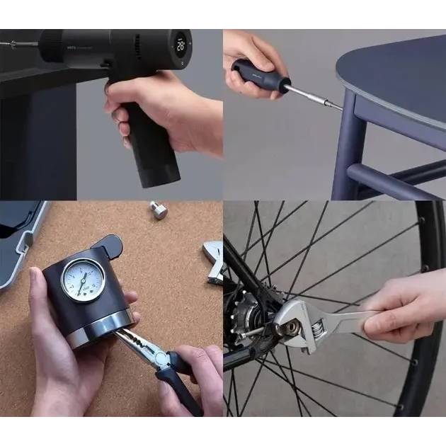 Зовнішній вигляд Дриль-шуруповерт HOTO Xiaomi 12V Brushless Drill Tool Set (QWDZGJ001)