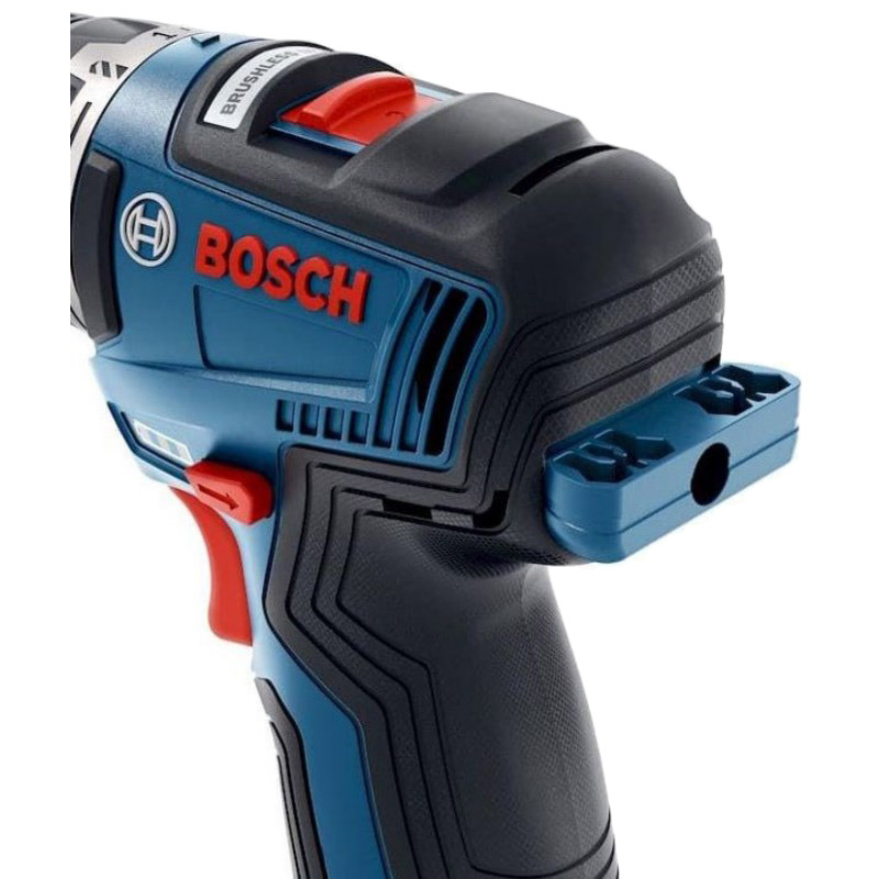 Дриль-шуруповерт BOSCH Professional GSR 12V-35 без АКБ та ЗУ Аксесуари в комплекті кліпса для підвішування інструменту