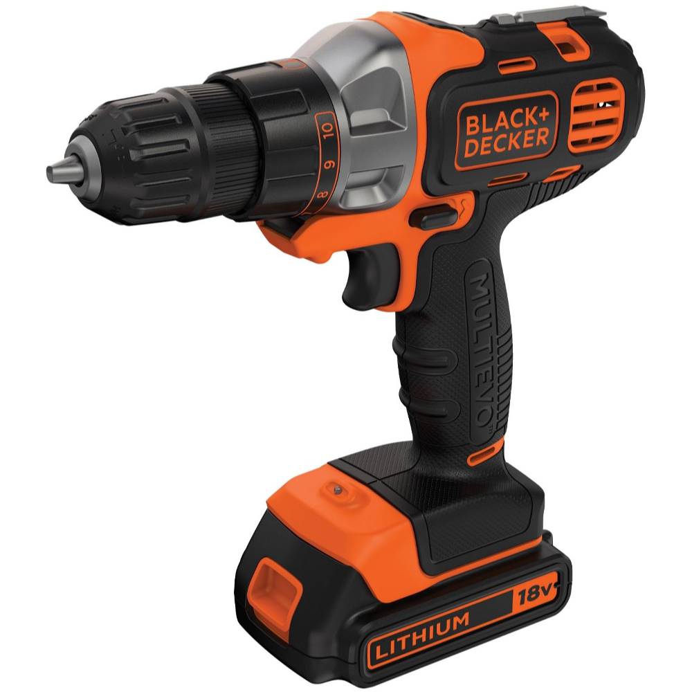 Багатофункціональний інструмент BLACK&DECKER MT218K 18V, 20.9 Нм, Li-ion Тип живлення акумулятор