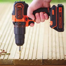 Шуруповерт ударный BLACK&DECKER BDCHD18KB