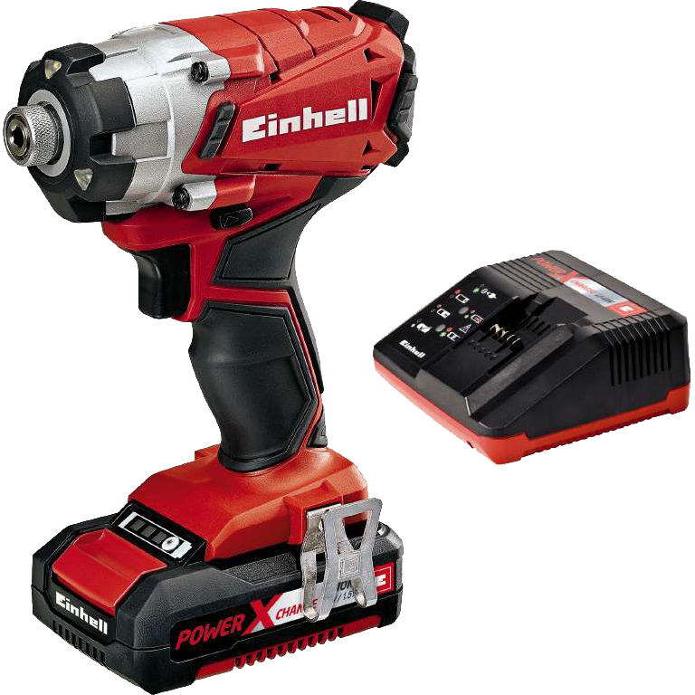 Аккумуляторная отвертка EINHELL TE-CI 18 Li Kit (4510020) Патрон шестигранник