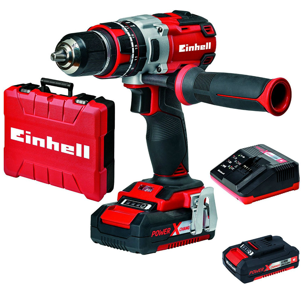 Шуруповерт EINHELL TE-CD 18 Li-i Brushless (4513861) Патрон быстрозажимной