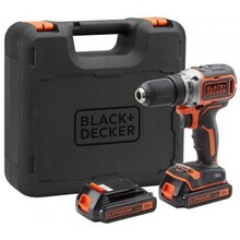 Дрель-шуруповерт BLACK&DECKER BL186KB