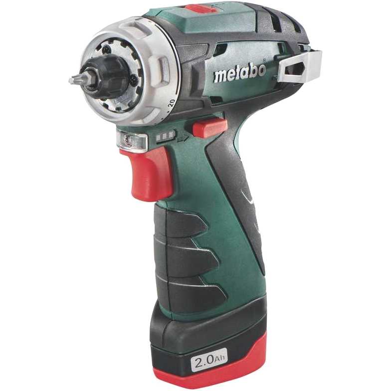 Шуруповерт METABO PowerMaxxBS (600079550) Тип живлення акумулятор