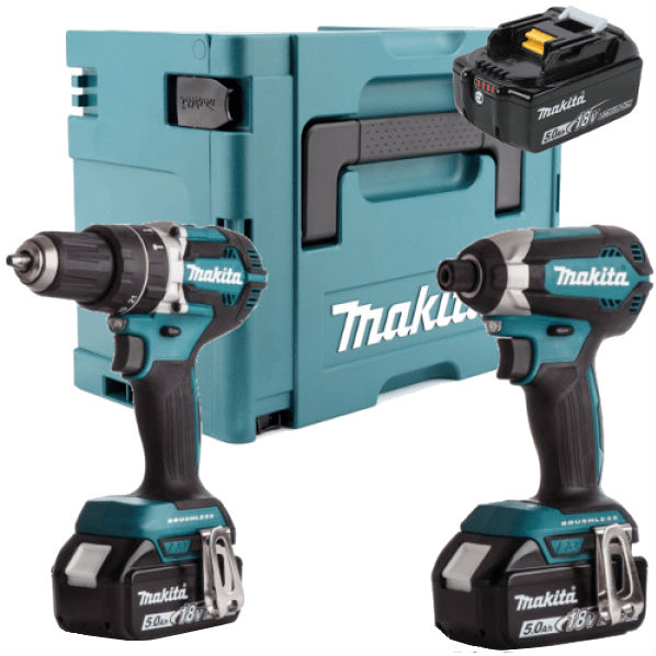 Набор инструментов MAKITA DLX2127TJ1 LXT (Makita DDF 482 + Makita DTD 152) Тип питания аккумулятор