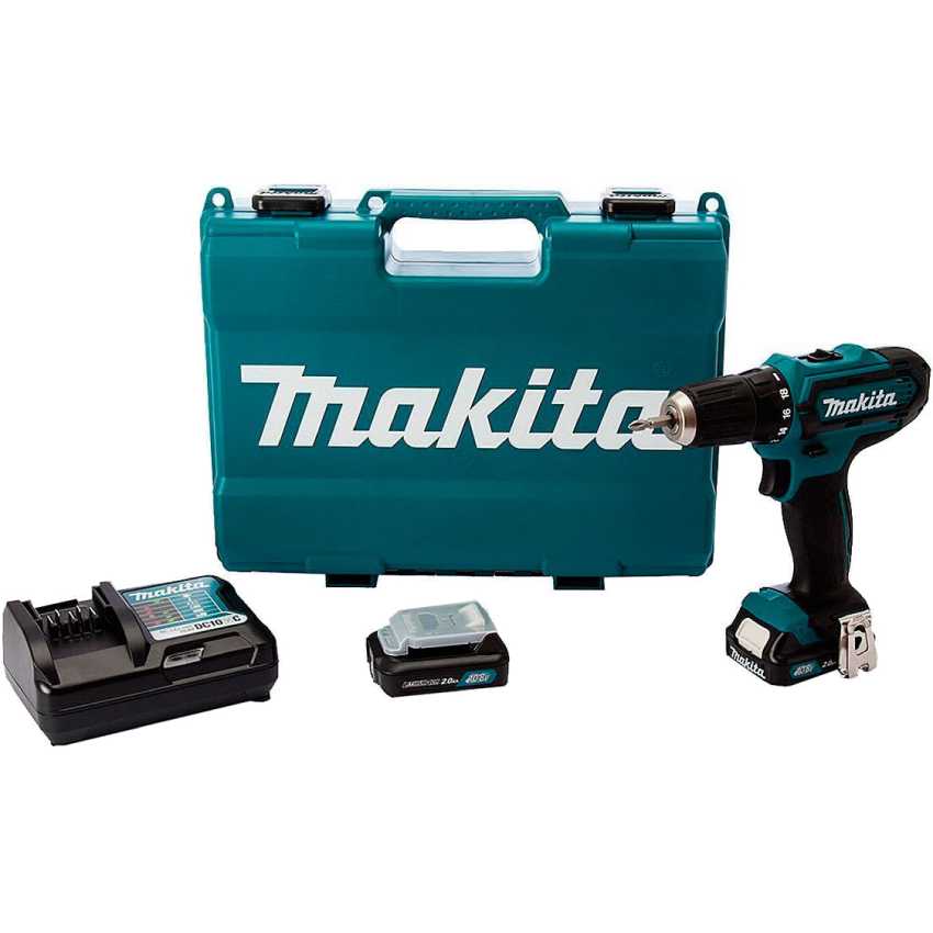 Дриль-шуруповерт MAKITA HP331DWAE Аксесуари в комплекті кейс