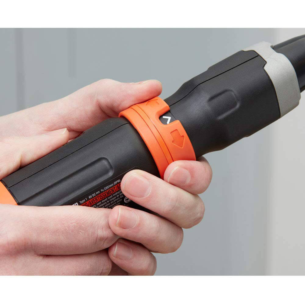 Электроотвертка BLACK&DECKER BCF601C Число оборотов холостого хода 220