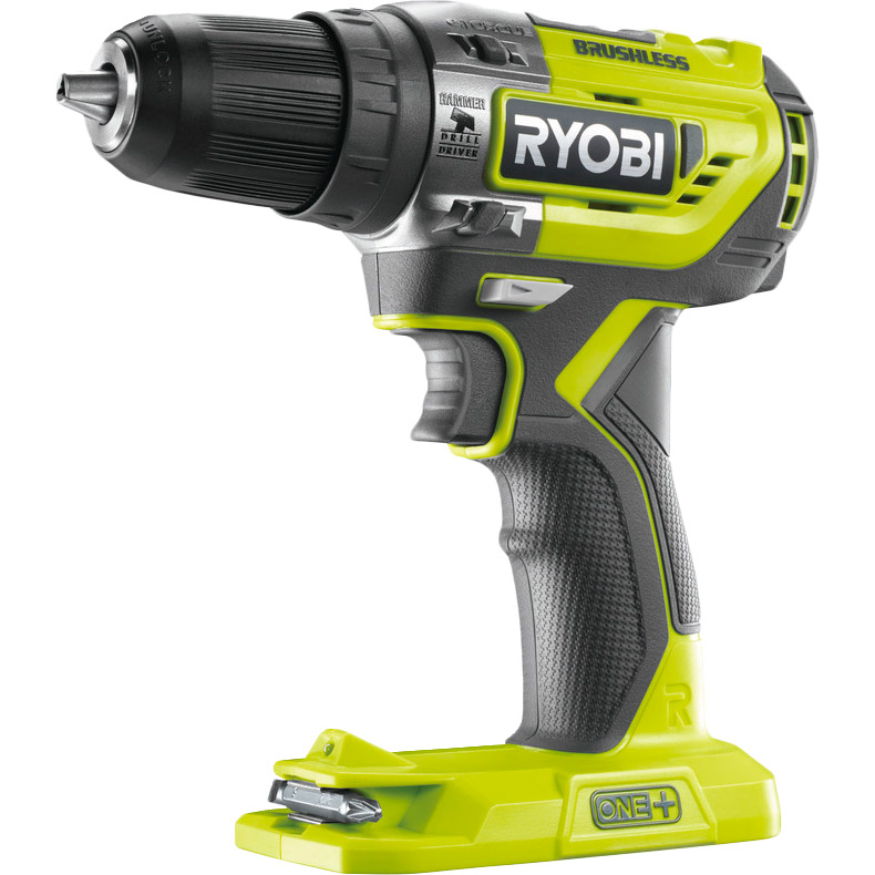 

Дрель-шуруповерт RYOBI ONE+ R18PD5-0 (5133003595), Шуруповерт-дрель ONE+ R18PD5-0 18В ударный