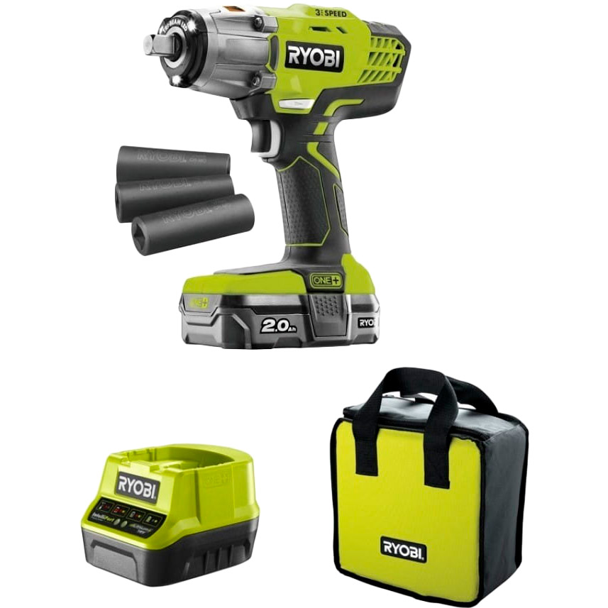 Дриль-шуруповерт RYOBI ONE+ R18PD5-0 (5133003595) Патрон швидкозатискний