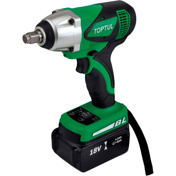 

Электрогайковерт TOPTUL 1/2" (KPAA1650E), Электрогайковерт ударный 1/2" 500Nm 3000об/мин