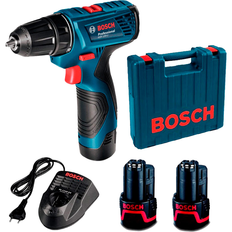 Дриль-шуруповерт BOSCH GSR 120-LI Professional (0.601.9G8.000) Патрон швидкозатискний