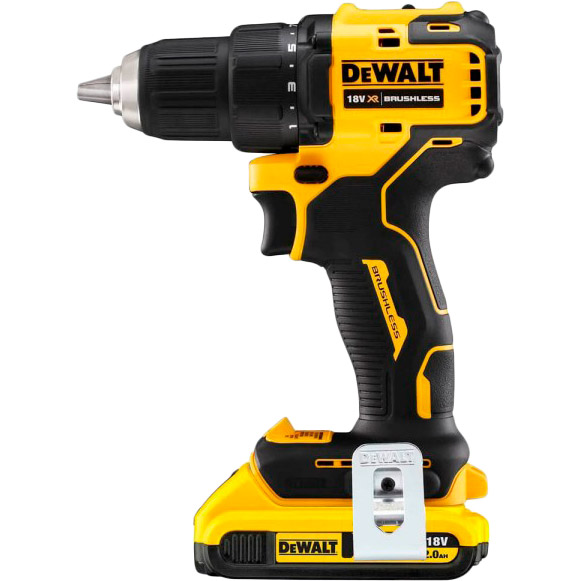 Шуруповерт DEWALT XR Li-Ion 18 (DCD708S2T) Тип живлення акумулятор