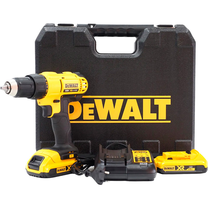 Шуруповерт DEWALT XR Li-Ion 18 (DCD771D2) Патрон швидкозатискний