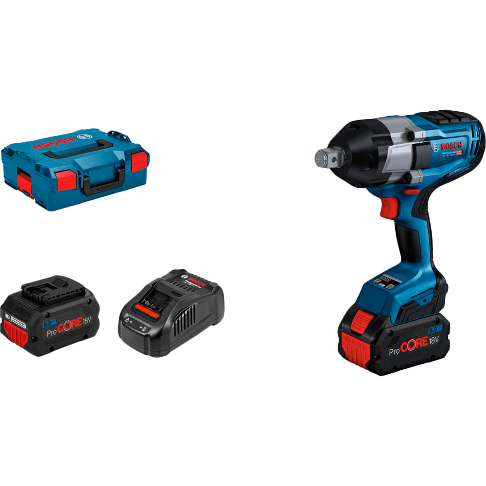 Гайковерт ударний BOSCH GDS 18V - 1050 H Professional (0.601. 9J8. 502) Патрон квадрат