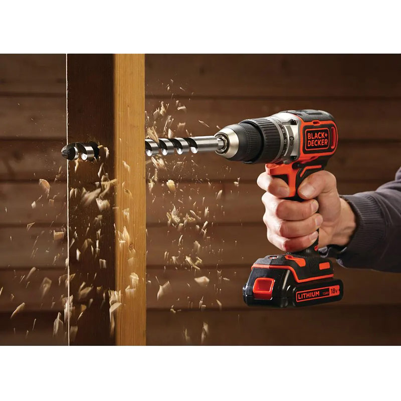 Дриль-шуруповерт BLACK & DECKER BL188N Патрон швидкозатискний