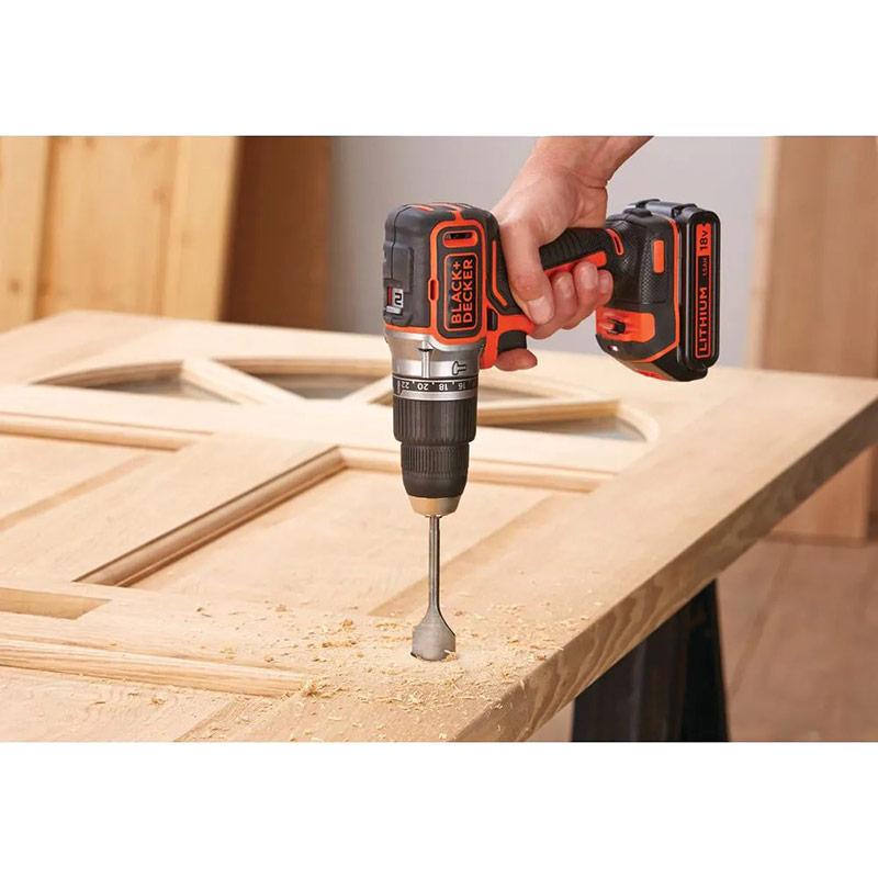 Дрель-шуруповерт BLACK&DECKER BL188N Тип питания аккумулятор