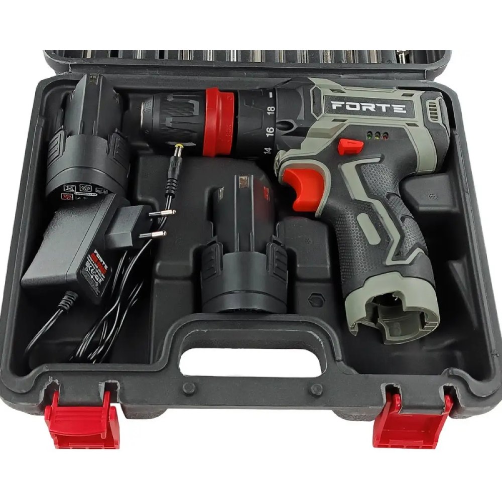 Зовнішній вигляд Дриль-шуруповерт FORTE CDR-12ASC