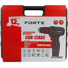 Дриль-шуруповерт FORTE CDR-12ASC