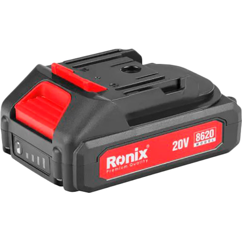 Дрель-шуруповерт RONIX 20В 8620 Тип питания аккумулятор