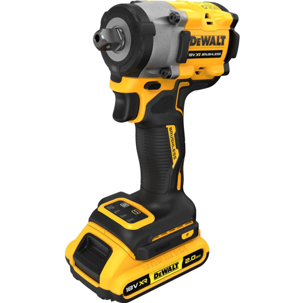 Гайковерт ударний DEWALT DCF922D2T Тип живлення акумулятор