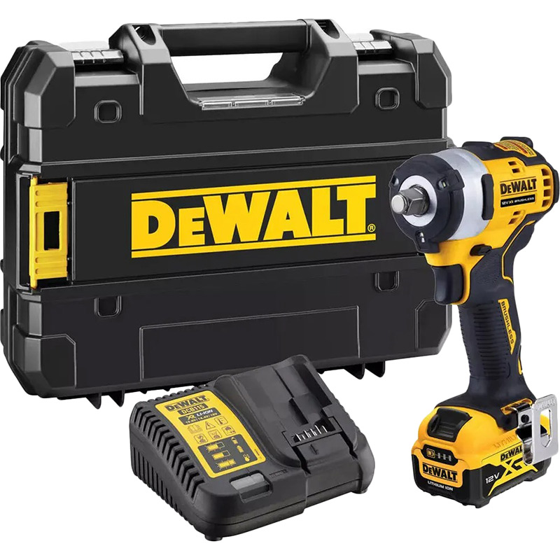 Гайковерт ударний DEWALT DCF901P1 Аксесуари в комплекті кейс